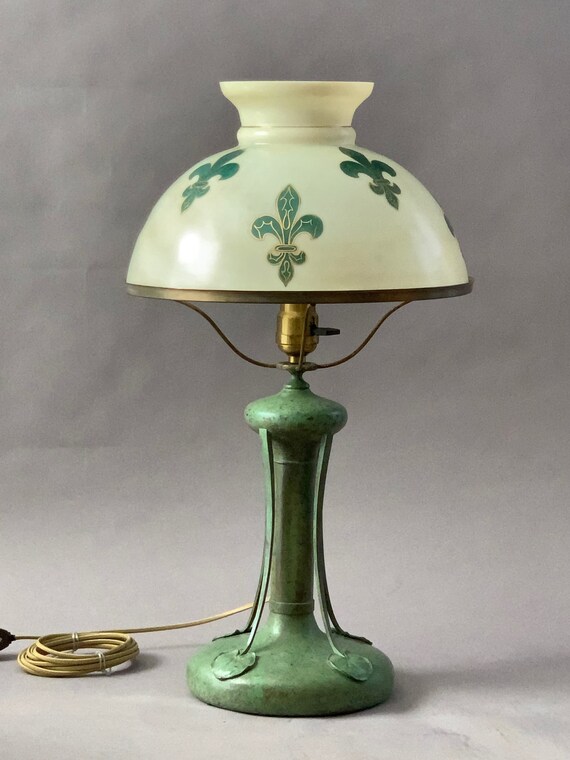Handel Lamp With Signed 1051 Shade - Etsy