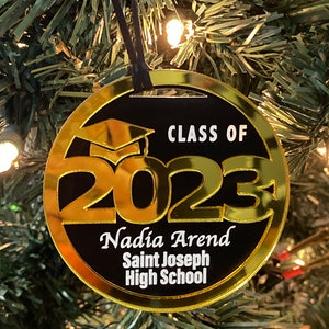 Adorno personalizado para graduación de la promoción 2021/2022/2023/2024. - Otros colores disponibles.