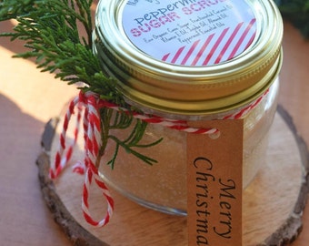 Peppermint Sugar Scrub