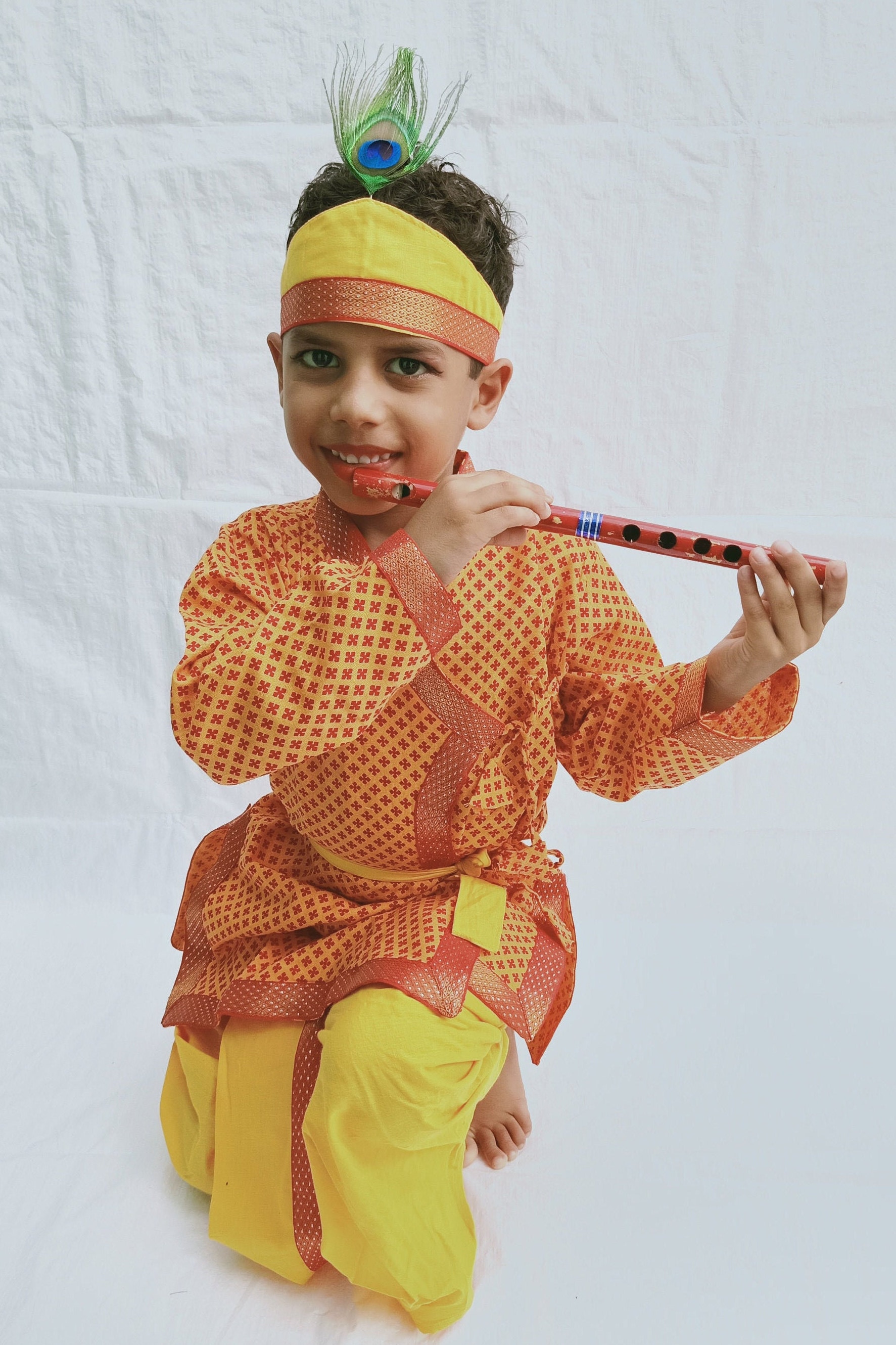 Fancy dress top krishna costume