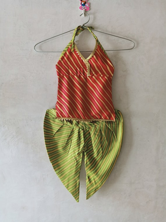 gota work dress for baby girl