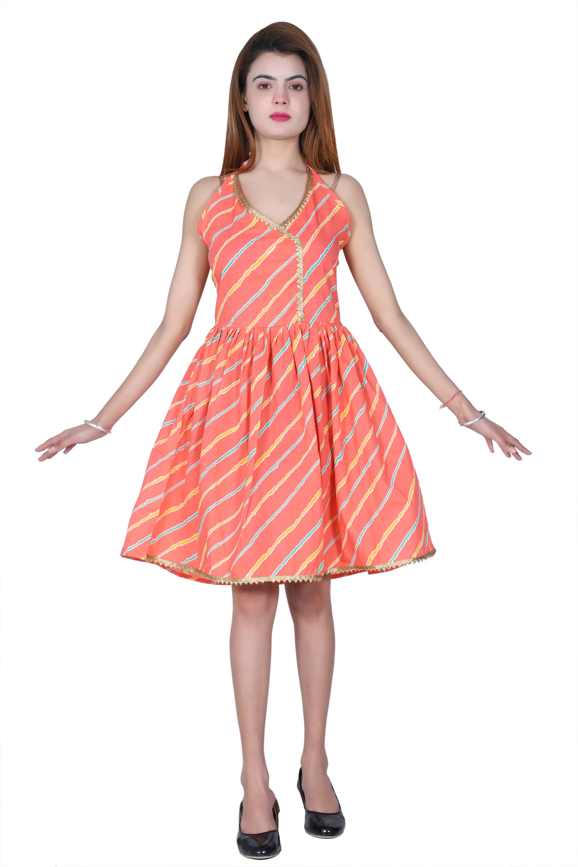 Navy & Orange Chevron Shirt and Skirt One Piece Dress – Yo Baby Wholesale