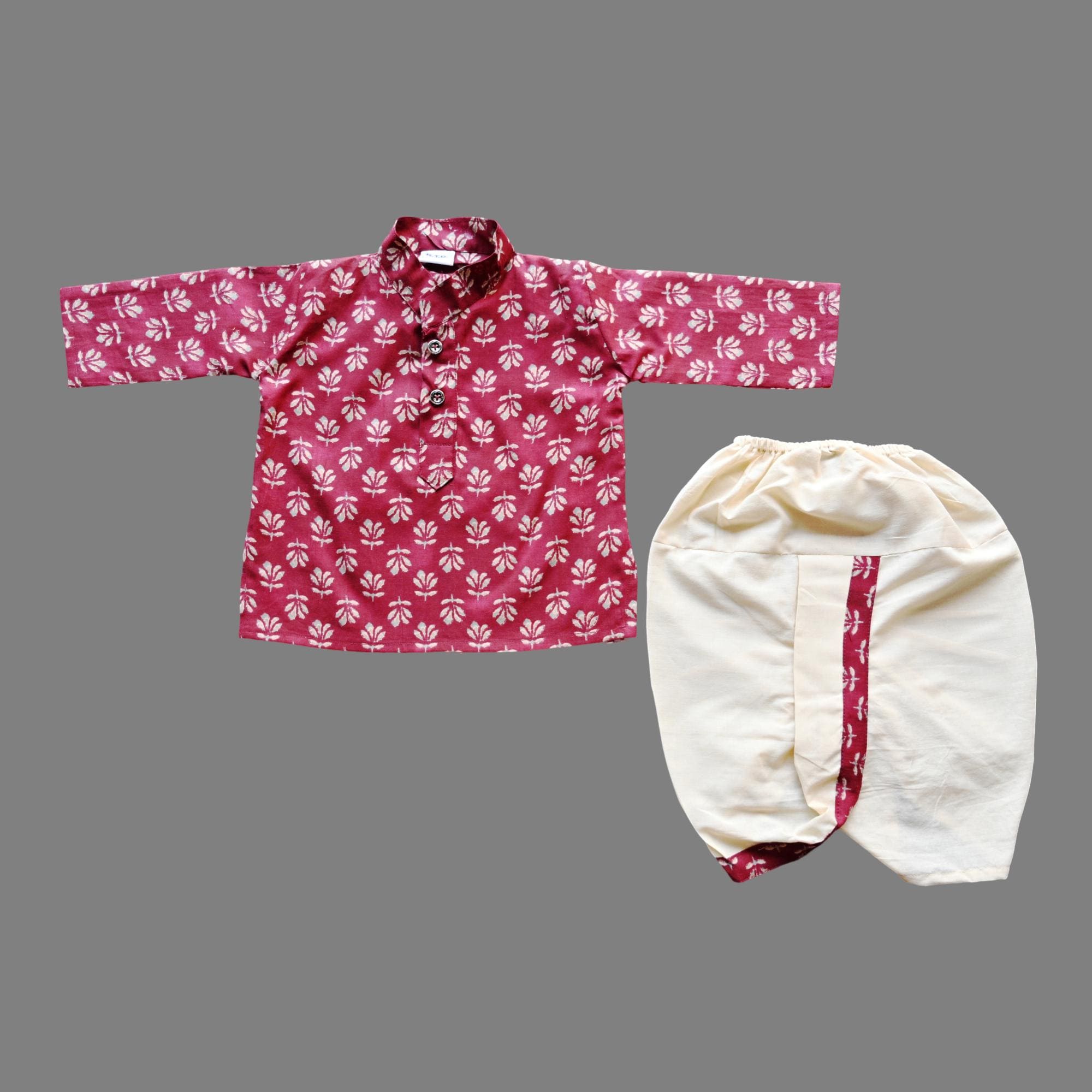 organic cotton baby kurta dhoti newborn summer ethnic dress indian wedding festive outfit.