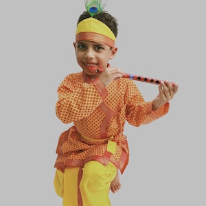 Kids Krishna Dress Etsy UK