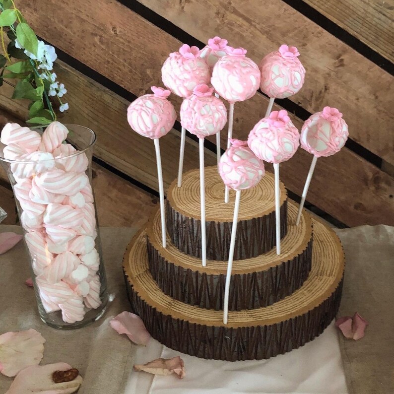Stacked Cake Pop Stand Styrofoam Etsy