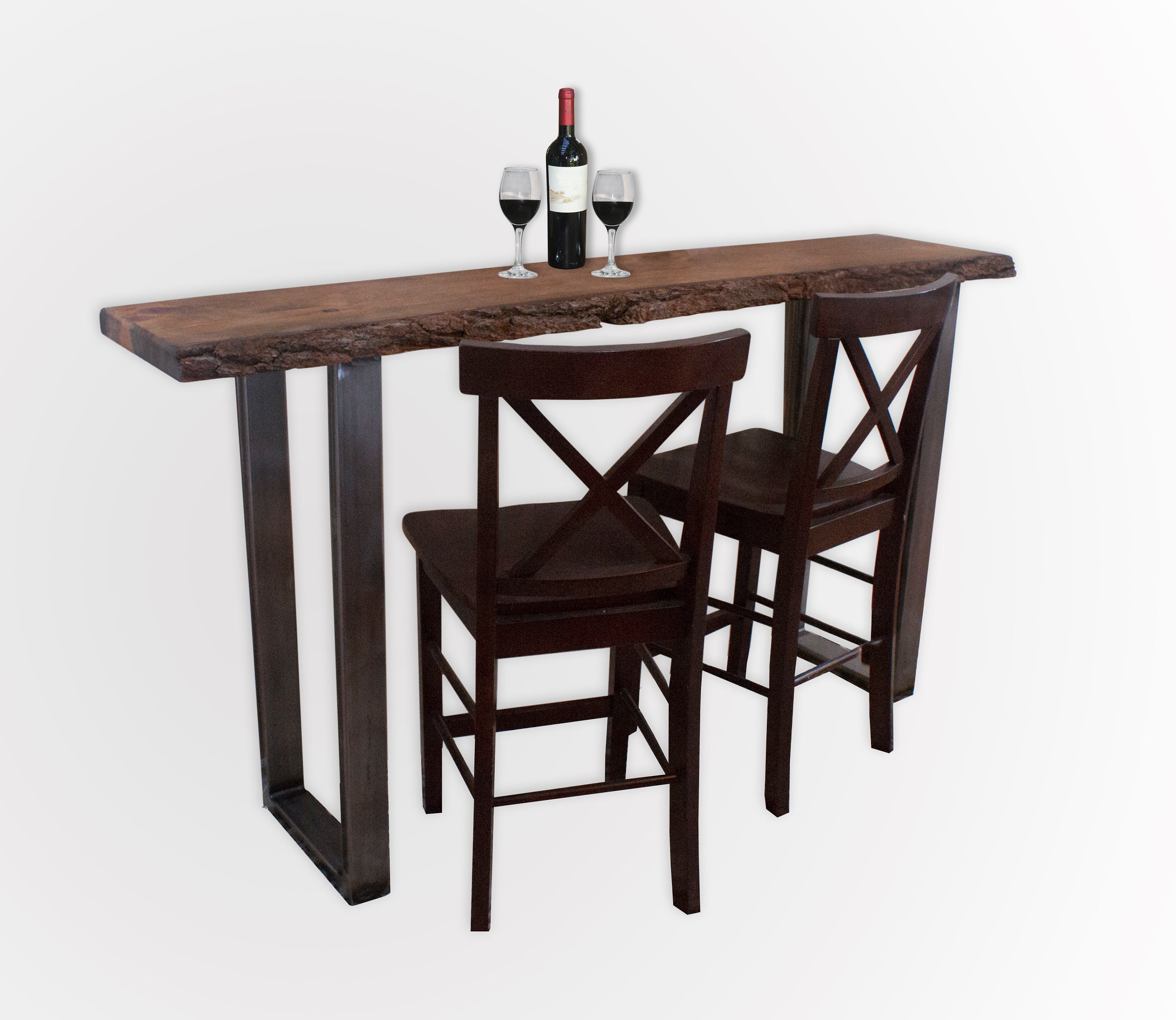 38 High X 15 Wide U Shaped Steel Furniture Legs 2 Etsy Canada