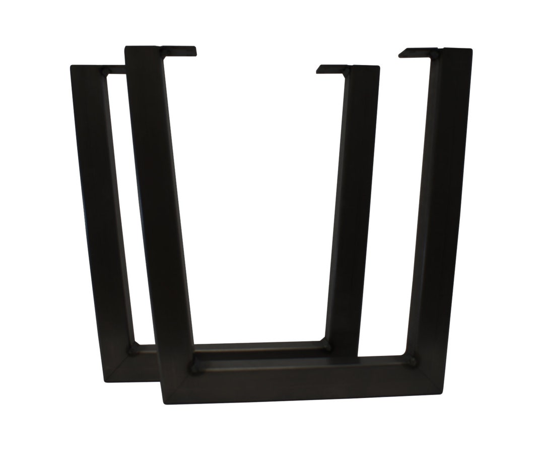 15 High V Shaped Steel Furniture Legs 2 Pack BLACK Etsy