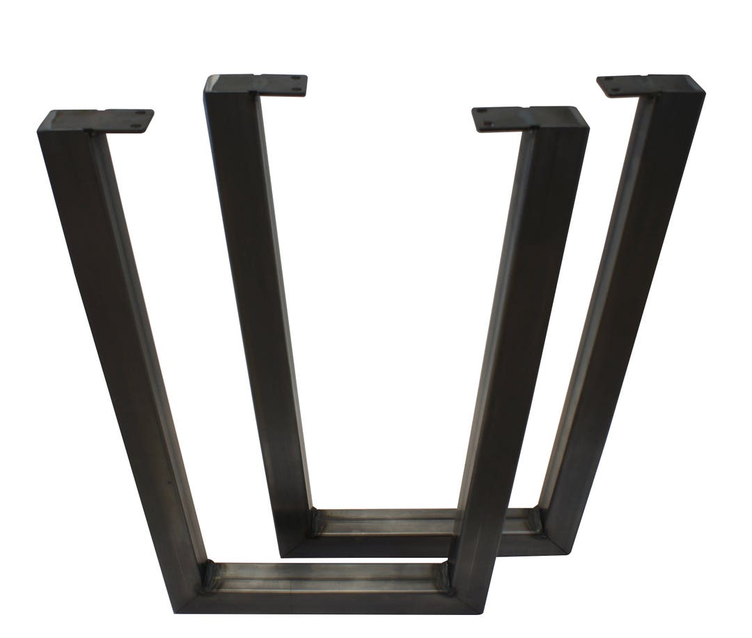 20 High V Shaped Steel Furniture Legs 2 Pack Etsy