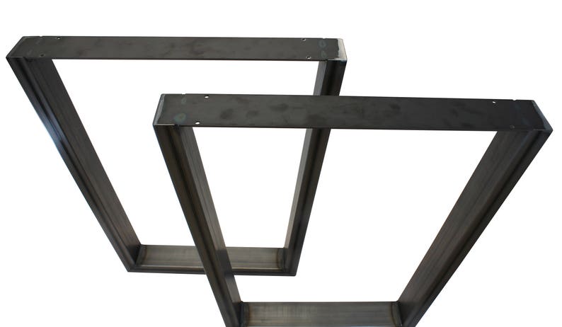28 High V Shaped Steel Furniture Legs 2 pack