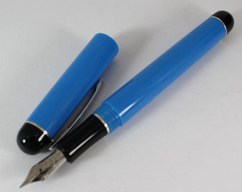 Cavendish in Saltire Blue Italian Semplicita with Silver