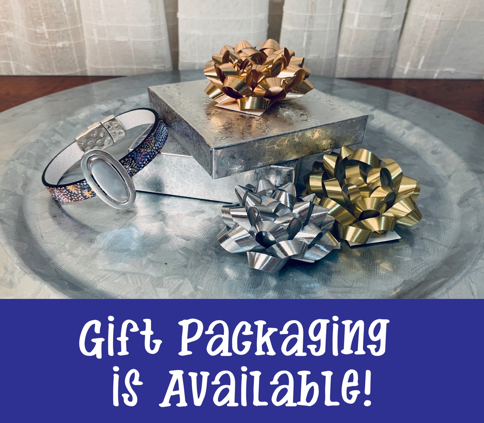 Adjustable Hammered Brass Plated Leather Ring Leather Inlay Etsy