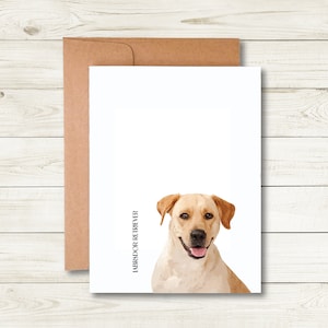 Handcrafted Dog Breed Note Cards - Ideal Gift for Dog Owners, Labrador Retriever Note Cards, Labrador Note Cards, Dog Lover Gift