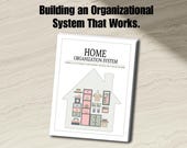 Home Organization Printable Storage Planner Room Setup Household Organizing Guide Pdf Download System Management Binder Labeling Template