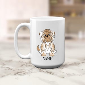 Personalized Shih Tzu Mug: Custom Dog Lover Gift