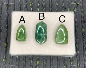 Genuine Kyanite Gemstone/ Green Kyanite Cabochon/ Kyanite Gemstone/ Gemstone For Jewelry Making