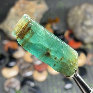 92  Cts. Green Kyanite Crystals Shards, Kyanite Blades, Raw Kyanite Stone, Natural Kyanite Stick, Kyanite Shards, Kyanite Rough For Jewelry