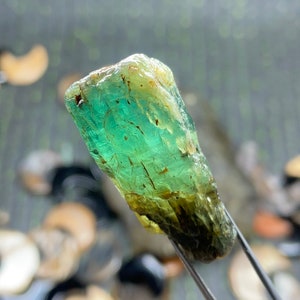 84  Cts. Green Kyanite Crystals Shards, Kyanite Blades, Raw Kyanite Stone, Natural Kyanite Stick, Kyanite Shards, Kyanite Rough For Jewelry