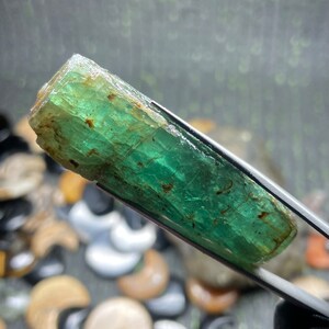 209  Cts. Green Kyanite Crystals Shards, Kyanite Blades, Raw Kyanite Stone, Natural Kyanite Stick, Kyanite Shards, Kyanite Rough For Jewelry