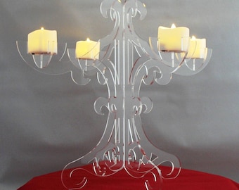 Candelabra X16 1914 LED Candle Holder Acrylic