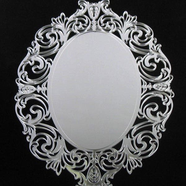 Oval Decorative Acrylic Mirror 3325