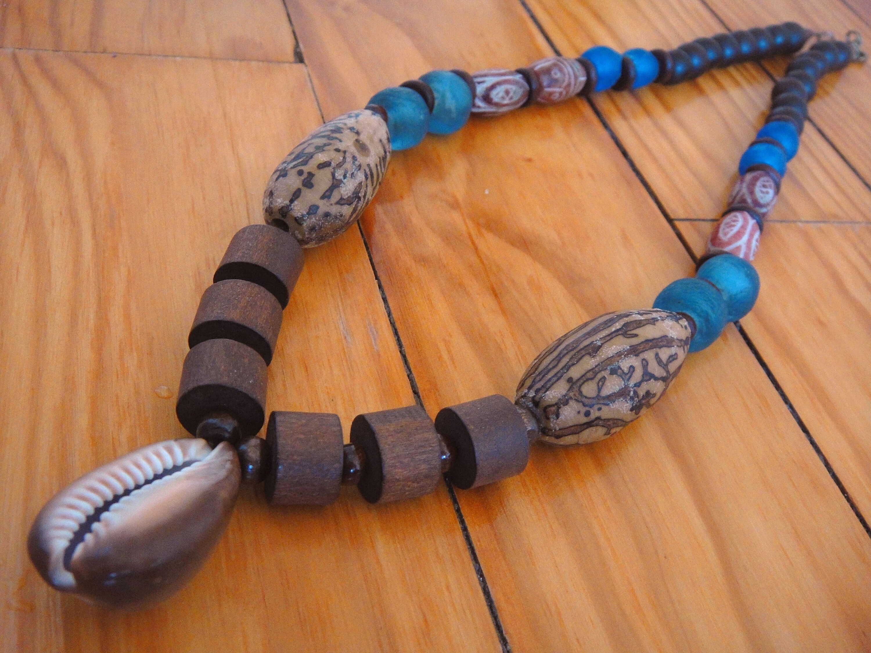 Fierce Tribal Necklace | Sustainable Fashion Jewelry | Made