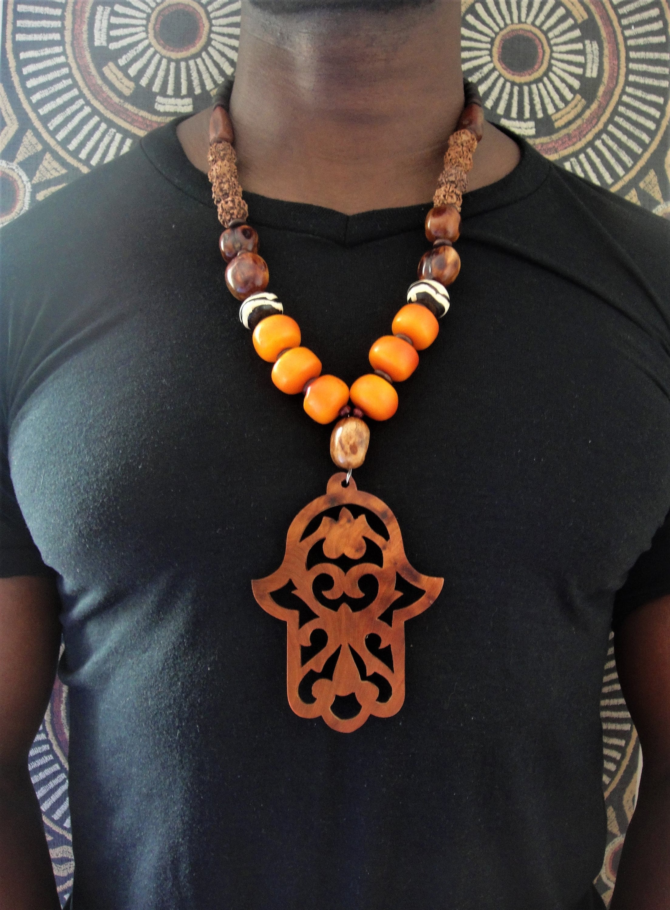 Collier wakanda by bidaness-art - Mid-long necklaces - Afrikrea