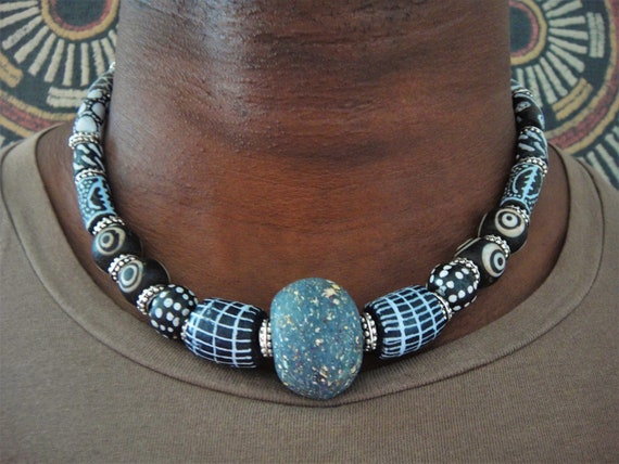 Mens tribal sale necklace