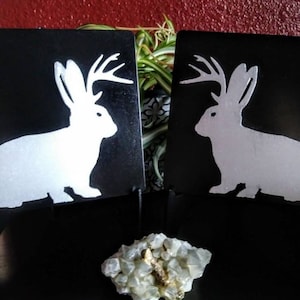 Jackalope Metal Art