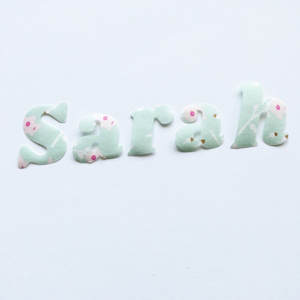 Iron on Letters - Shop Online - Etsy