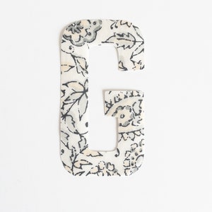 Fabric letters Iron On Fabric Alphabet Fabric Letter Cut Outs Quilting Letters Fabric Cut Out Fabric For Applique