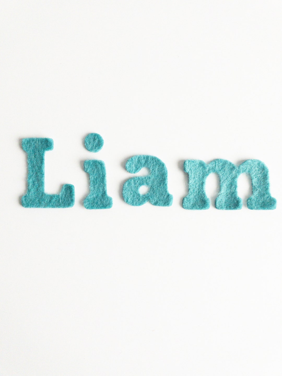 Felt Names Iron on Custom, Felt Name Iron On, Cut Out Felt Letters