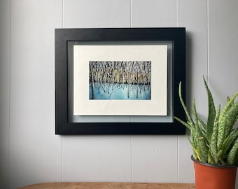 Bosaquarel, bosaquarel, aquarelkunst, bosaquarel, bosaquarelbomen