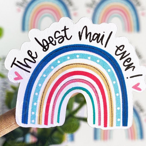 The Best Mail Ever Sticker © Packaging Etsy Sticker Mailing Etsy