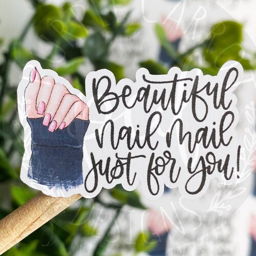 Your Nails Are About to Get an Upgrade© Sticker Nail Mail Etsy