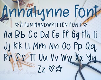 Handwritten Font - Personal Use