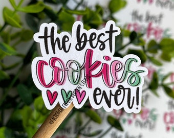 Best Cookies Ever Sticker©, Cookie Label, Cookie Maker, Cookier, Small Shop, Small Business, Etsy Sticker, Packaging Supplies, Food Sticker