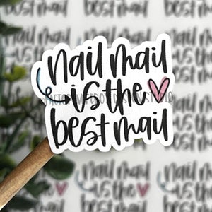 Nail Mail Stickers - Small Business Graphic by stacysdigitaldesigns ·  Creative Fabrica