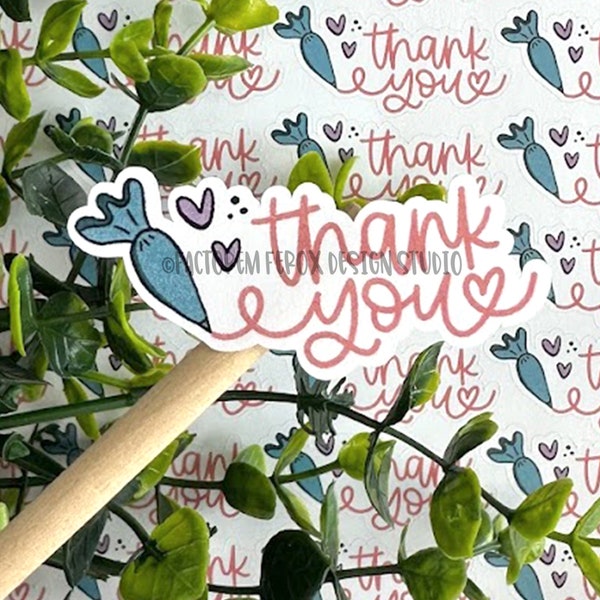 Thank You Piping Bag Sticker©, Cake Decorating, Cookie Decorating, Baking, Baker, Thank You Sticker, Small Shop, Homemade, Baked Goods, Etsy