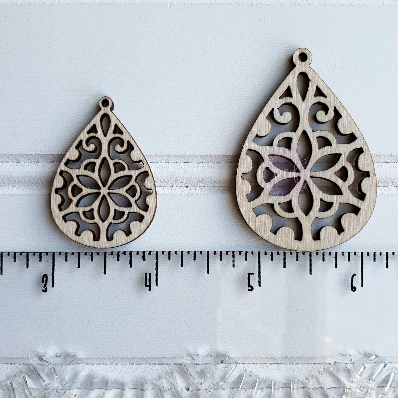 Wooden Earring Blanks Unfinished Earrings DIY Earrings Etsy