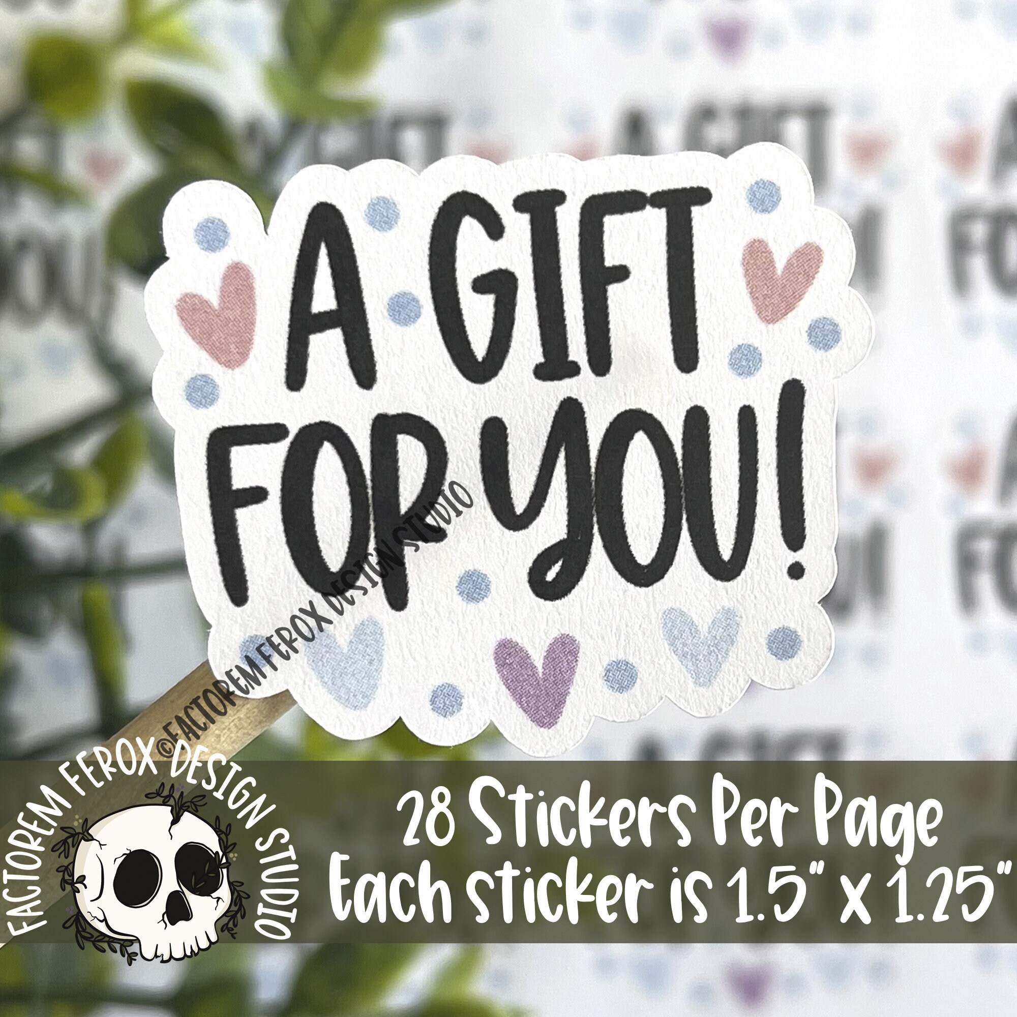 Sticker for you discount
