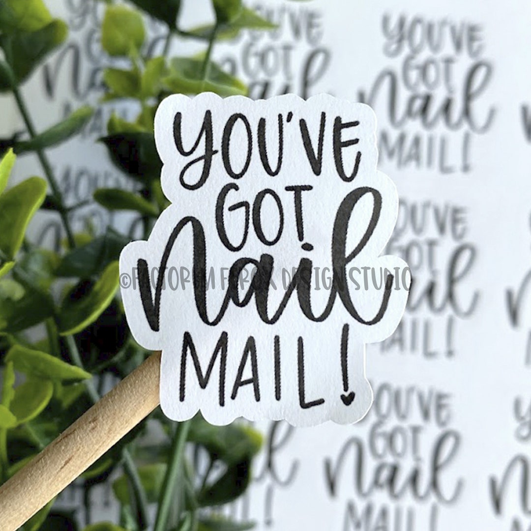 You've Got Nail Mail Sticker© Nail Sticker Nail Polish Etsy