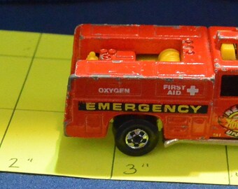1974 hotwheels rescue unit truck