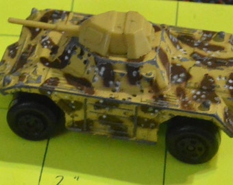 1973 Weasel Camo tank, matchbox, camo