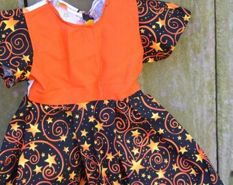 Doll dress Homemade Halloween fits 18" popular size dolls, FamilyBlessingCo