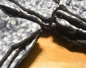 Soup cozies - Golf balls, Reversible homemade  FamilyBlessingco