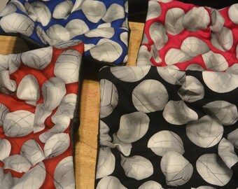 Soup Cozies set of 4 Volleyball theme reversible hand made familyblessingco