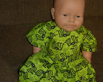 Doll Clothes Homemade Halloween Doll Dress and underwear 18"  FamilyBlessingCo