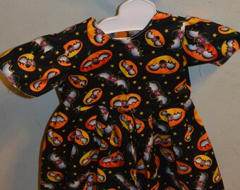 Doll Clothes Homemade Halloween doll dress  for 18 inch doll,   FamilyBlessingCo