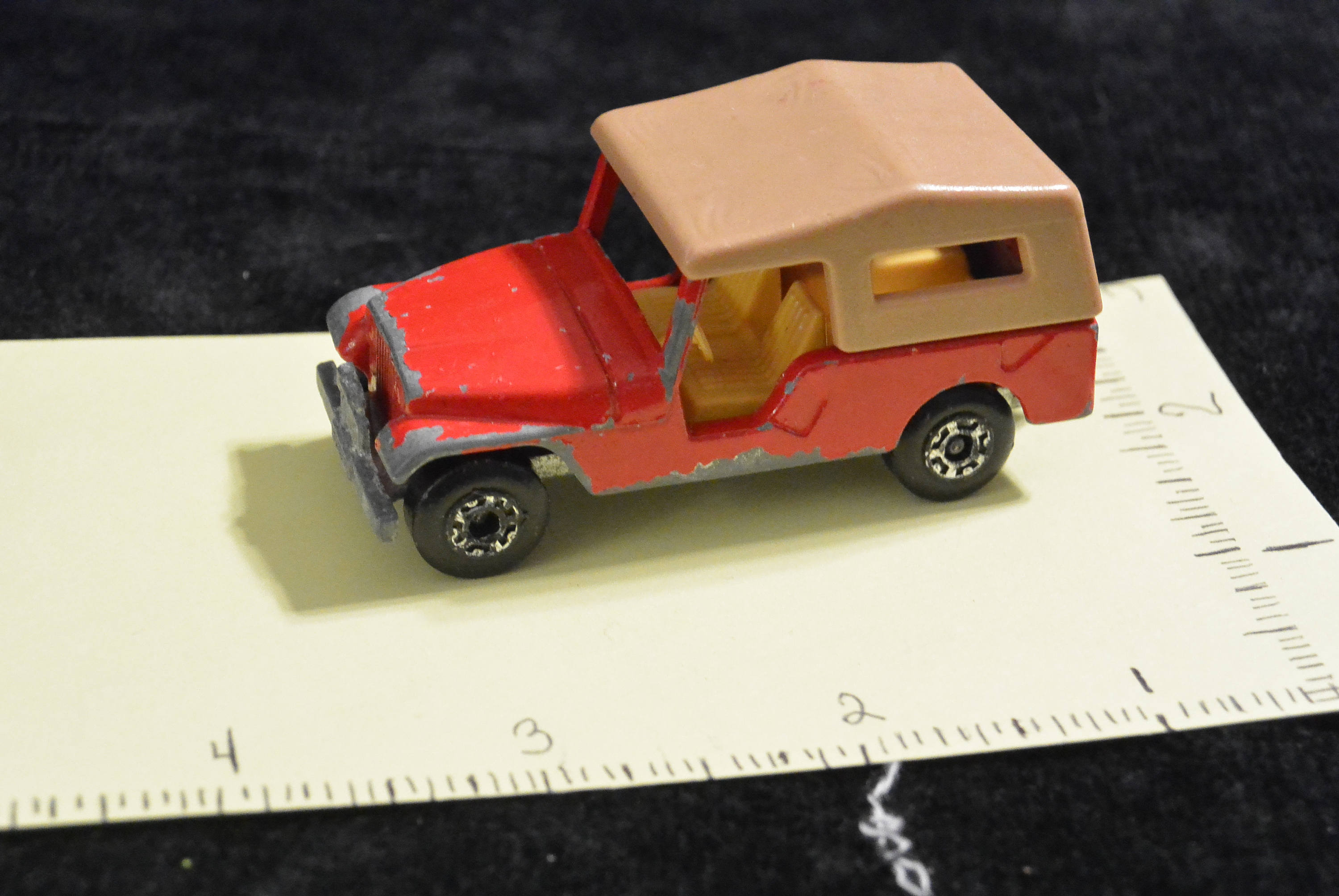 matchbox jeep cj6 1977