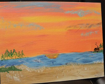 beach tranquility